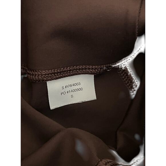 VUORI Lunar Stripe MATCHING SET Espresso Brown Sporta Bra & Legging Small - Picture 10 of 11